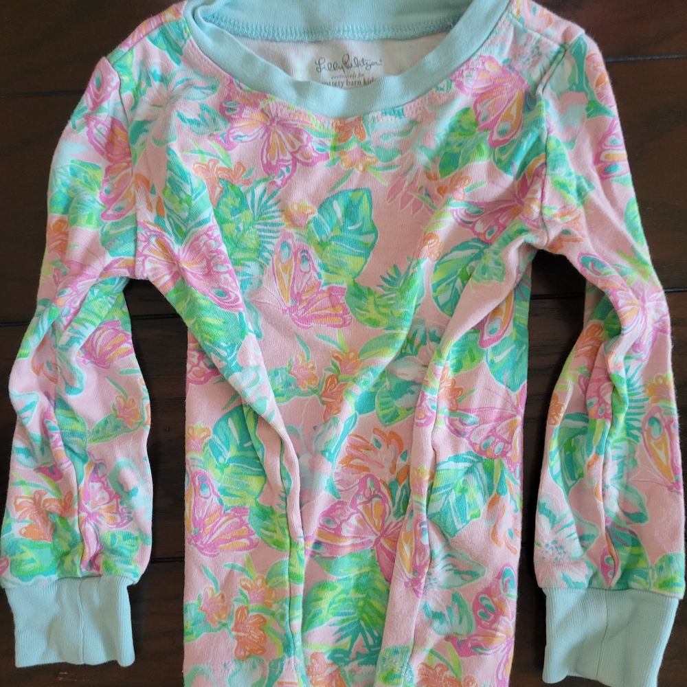 Pottery Barn Kids Lily Pulitzer Pajama Set